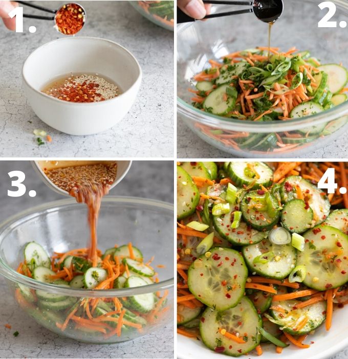 Cucumber And Carrot Salad